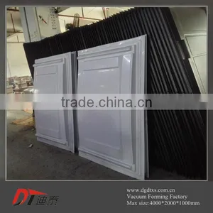 OEM Vacuum Forming Huge Machine White ABS Plastic Cover thumbnail-3