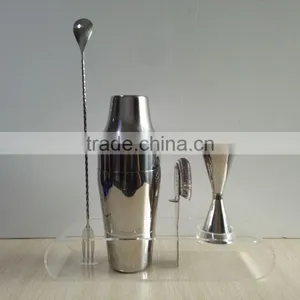 Stainless Steel Metal Acrylic Plastic Set Barware Gifts thumbnail-3