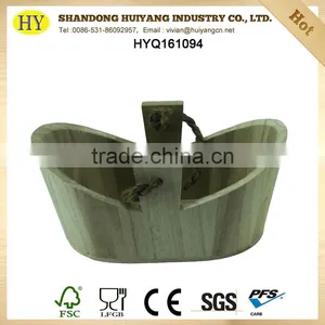 Cheap Custom Wooden Bucket for Packing and Sale thumbnail-1