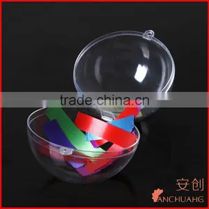 Clear Acrylic Ball Ornament thumbnail-2