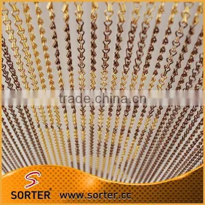 Different Color Metal Chain Wall Hanging Decorations for Office Building thumbnail-2
