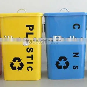 Advertising Metal Trash Can thumbnail-1