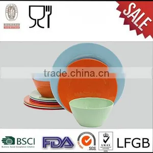 Solid Color Melamine Dinnerware Sets Wholesale From China thumbnail-1