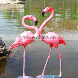 Life Size Pink Yard Garden Flamingo Statues for Sale thumbnail-1