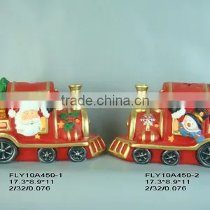 Train Ceramic Candle Holder 9018 thumbnail-1
