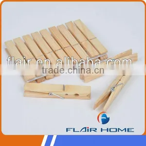 Durable Simple and Useful Wooden Clothes Pegs /pine Wooden Pegs thumbnail-1