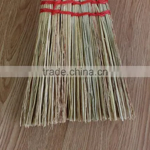 ESD Corn Straw Hand Whisk Broom With Metal Ring Cap thumbnail-5