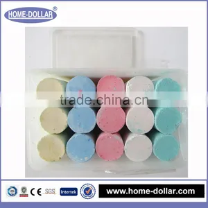 High Quality White and Color Art Drawing Universally Board Small Chalk Set With Eraser thumbnail-6