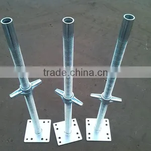 24" Scaffold Leveling Jack With Base Plate Screw Jack thumbnail-1