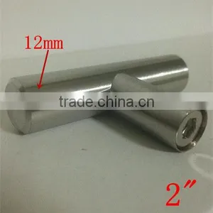 2" 12mm Solid Stainless Steel 201 T-Knob Drawn Pull 30020 thumbnail-5