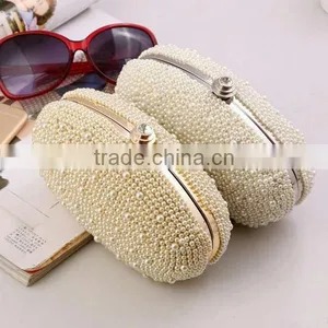 Minaudiere Bag Mother of Pearl Evening Clutch Case thumbnail-1
