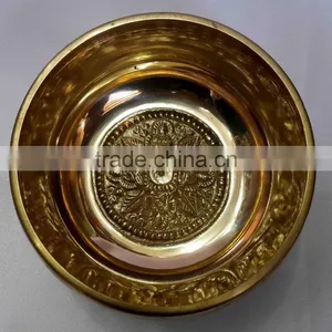 Best Selling Shiny 4 Buddha Tibetan Healing Meditation Singing Bowl thumbnail-2