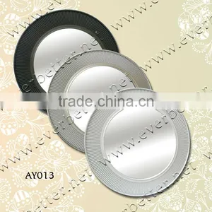 Plastic Round Fancy Handmade Creative New Arrival Framed Mirror thumbnail-1