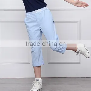 Custom School Student Boys' and Girls' Trousers 2017 Summer New England Children's Navigation Wind Pants Cropped Trousers thumbnail-2