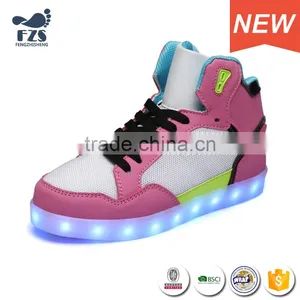 HFJH428 High Quality Adult Sport Light up Led Shoes in China thumbnail-3