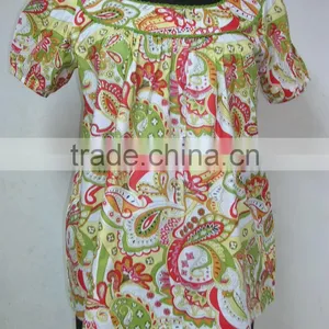 Ladies Printed Blouse thumbnail-1