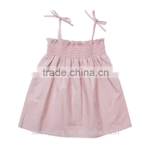 New Arrival Sleeveless Embroider off Shoulder Frocks Little Girl Princess Dresses thumbnail-2