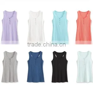 Womens Workout Tank Top , Loose Fitting Gym Tank Tops Singlets ,screen Printing Racer Back Fitness Tank Top thumbnail-1