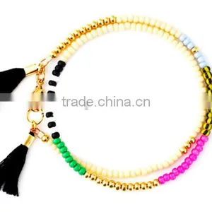 2016 Hot Sale Seed Beads Necklace With Tassel Fashion Necklace thumbnail-2