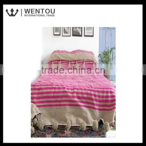 Wholesale Custom Plain Soft Bedspread thumbnail-1