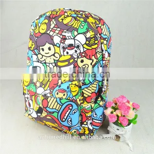 Wholesale Canvas School Bag thumbnail-2