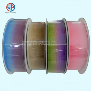 Wholesale High Quality Colorful Rainbow Sheer Organza Ribbon thumbnail-1