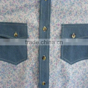 Two Pockets Fancy Men Shirts Printing thumbnail-2