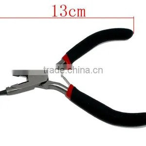 High Quality Stainless Steel Round Nose Black Grips Jewelry Making Plier thumbnail-3