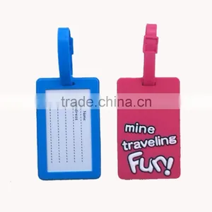 Pvc Luggage Tag Custom Baggage Tag Soft PVC Rubber Cartoon Tag thumbnail-1