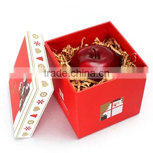 Lot of 4 Small Nesting GIFT BOX Boxes CHRISTMAS Present (Polar Bear Santa Claus Gloves Snowman) NEW thumbnail-3