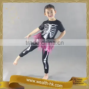 Carnival Black Skeleton Costume Halloween thumbnail-1
