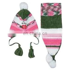 Knitted Hat in 2 Sets thumbnail-1