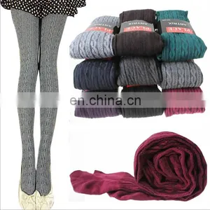 Combo Plain Women Leggings Stretchy Cotton Knit Leggings thumbnail-1