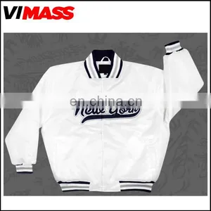 OEM Fashion Design Men White Jacket , Wholesale Men Autumn Jacket thumbnail-1
