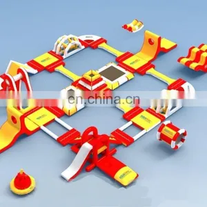 PVC Inflatable Waterpark Inflatable Used Aqua Park Equipment thumbnail-1