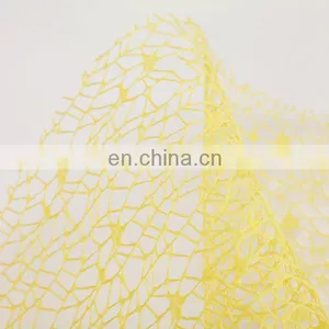 2015 Most Popular Europe Product Flower Decoration Yellow Plastic Mesh Fabric thumbnail-3