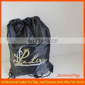 Cheap Printed Drawstring Bag Cotton thumbnail-1