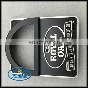 Custom Metal 3d Aluminum Embossed Label Badge thumbnail-2