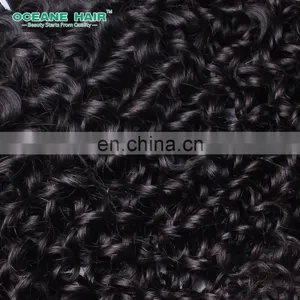 Peruvian Human Hair Dubai Overnight Shipping Afro Kinky Curly Clip in Hair Extensions thumbnail-3