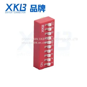 Original Authentic DA Side Dial Right Angle Gold Plating Process Dip Switch thumbnail-1