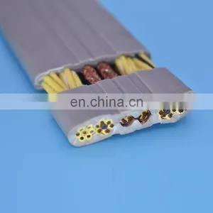 Flexible Copper Wire Cooper Insulation Flat Electrical Cable Suitable for Mobile Electrical Equipment thumbnail-1