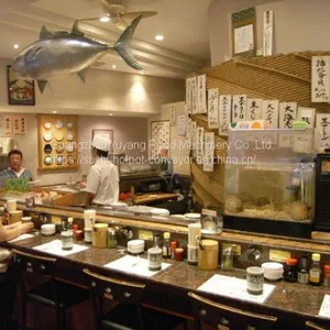 Sushi Conveyor Belt System Food Delivery System Sushi Belt - Manufacturer: Michaeldeng@gdyuyang.com thumbnail-4