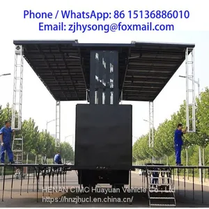 8.5 m Roadshow Mobile Stage Truck Trailer thumbnail-5