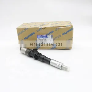 GENUINE INJECTOR ASSY FOR 6D125/PC450-7/PC400-7 EXCAVATOR ENGINE 6156-11-3300-00/6156-11-3300 thumbnail-1