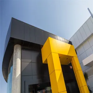 Curved Aluminum Panels For Building Roof thumbnail-1