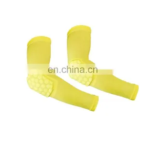 Arm Sleeve Compression Elbow Sleeve Padded Shooter Sleeves Protective Pads Support for Basketball Football Volleyball Baseball thumbnail-3