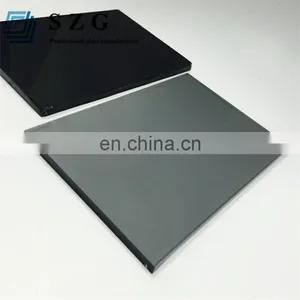 Heat Reflection Grey Blue Green Bronze Window Glass Factory Colored Tinted Building Glass thumbnail-3
