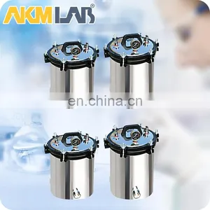 AKMLAB Laboratory Portable Type Stainless High Pressure Vertical Steam Sterilizer Autoclave thumbnail-3