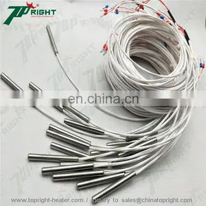 Class A Pt100 Thermocouple Type Sensor With PVC Material 3wires thumbnail-3