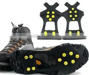 Durable Rubber Anti-slip Shoes Cover Magic Spike Ourdoor Ice Gripper thumbnail-1